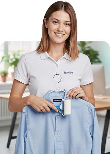Professional Business Dress Shirt Cleaning Service with Ironing and Pressing